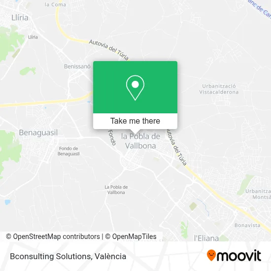 Bconsulting Solutions map