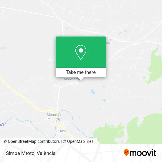 Simba Mtoto map