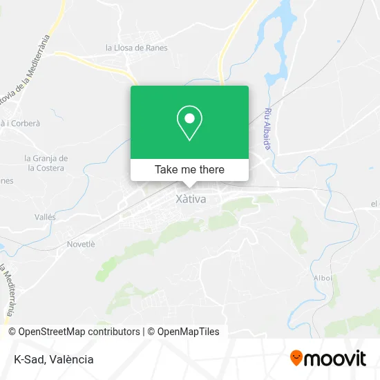 K-Sad map