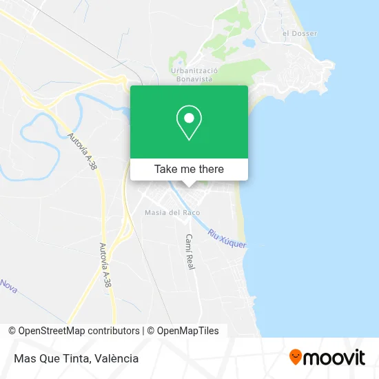 Mas Que Tinta map