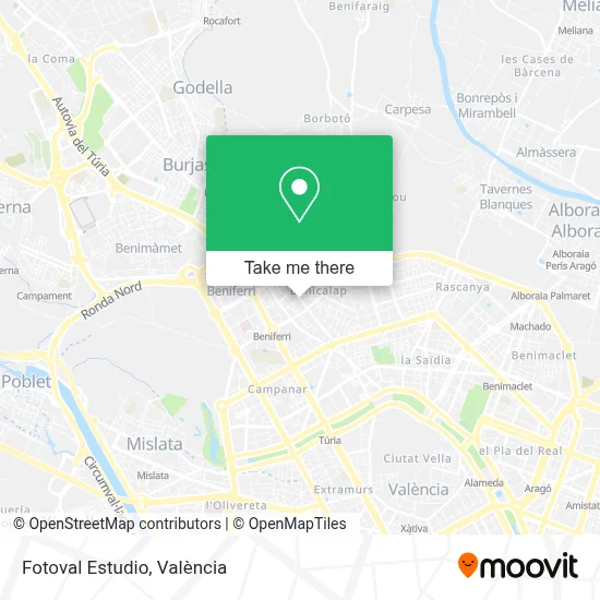 Fotoval Estudio map