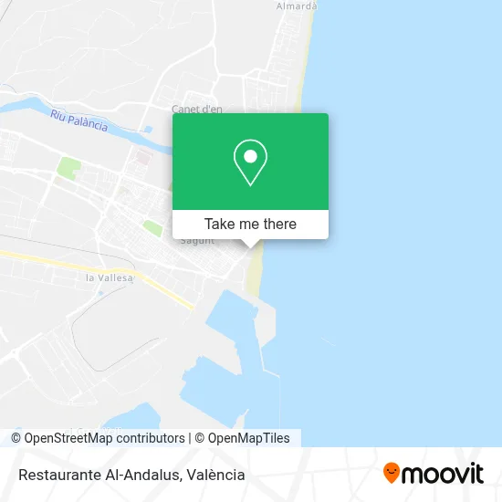 Restaurante Al-Andalus map