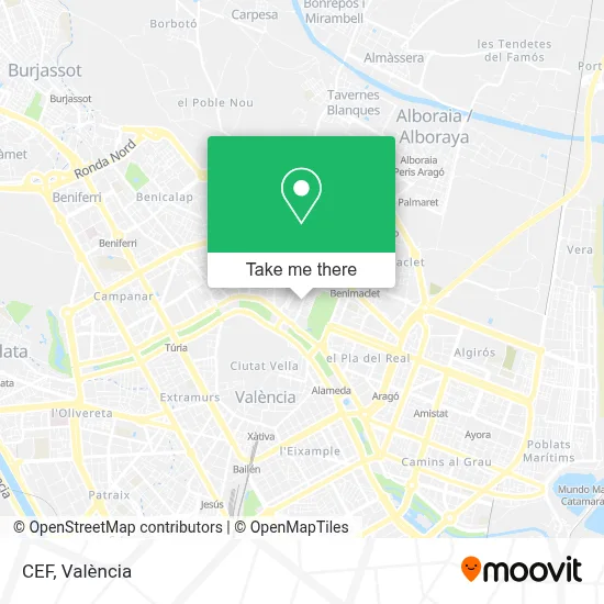 Cef map