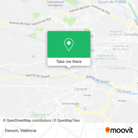 Dexum map