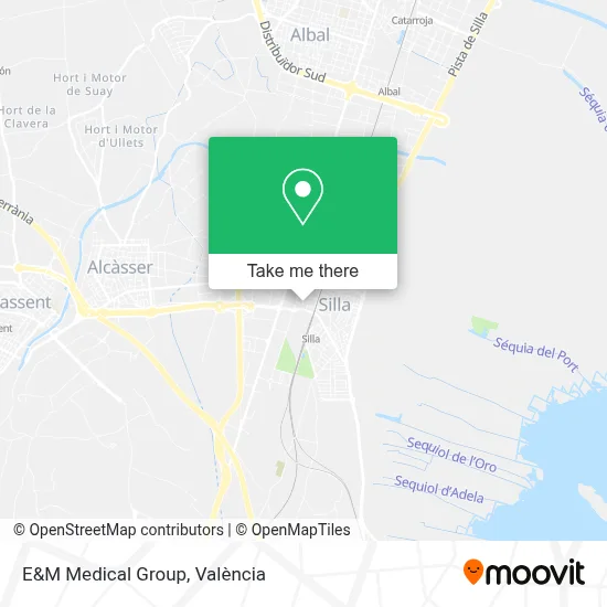 E&M Medical Group map