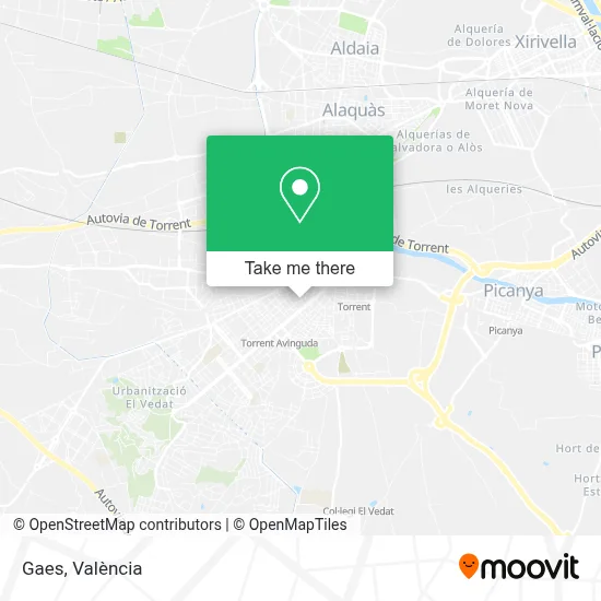 Gaes map