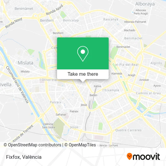 Fixfox map