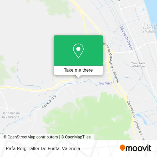 Rafa Roig Taller De Fusta map