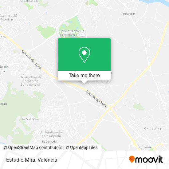 Estudio Mira map