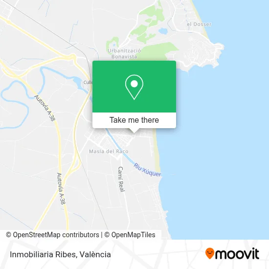 Inmobiliaria Ribes map