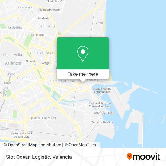 Slot Ocean Logistic map