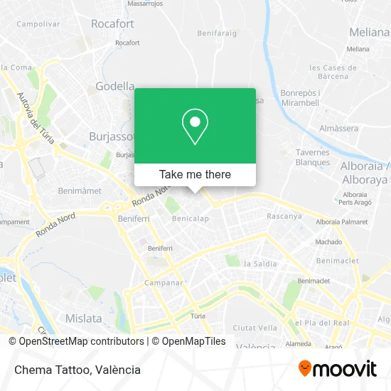 Chema Tattoo map