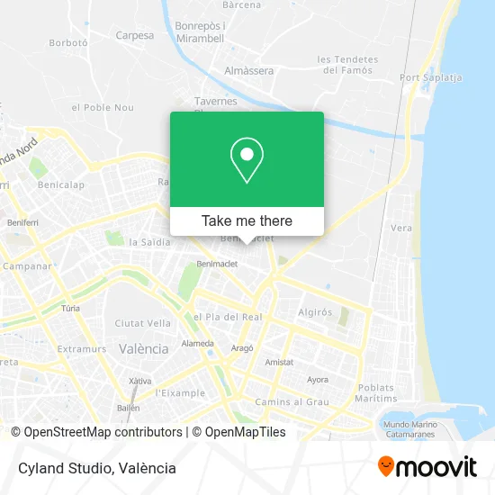 Cyland Studio map