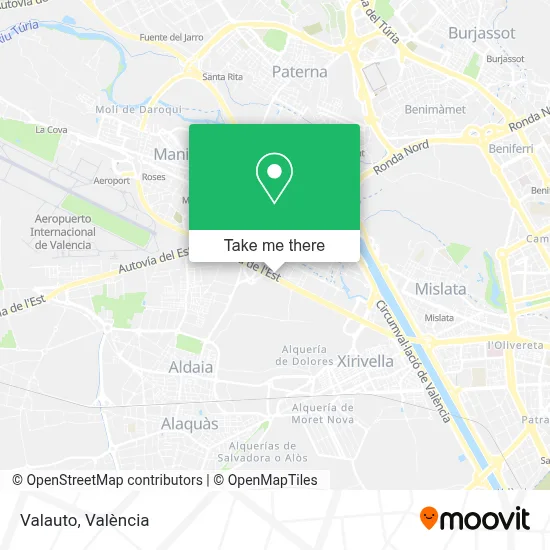 Valauto map