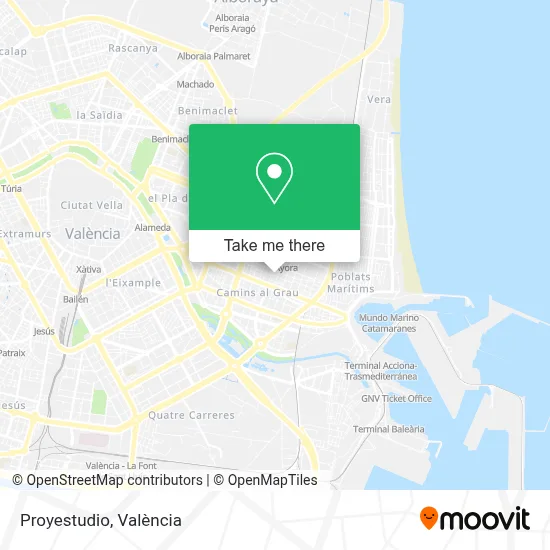 Proyestudio map