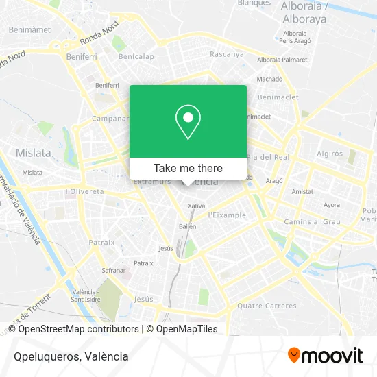 Qpeluqueros map