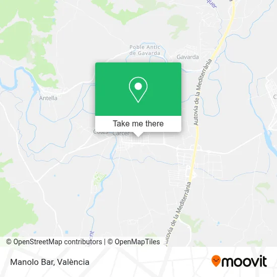Bar Manolo map