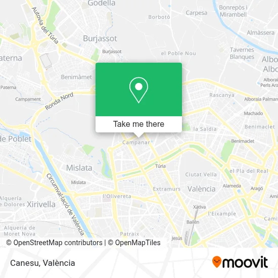 Canesu map