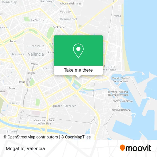 Megatile map