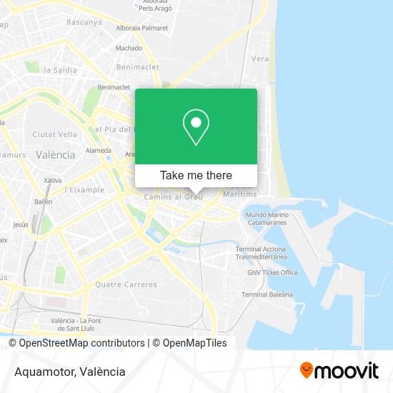 Aquamotor map