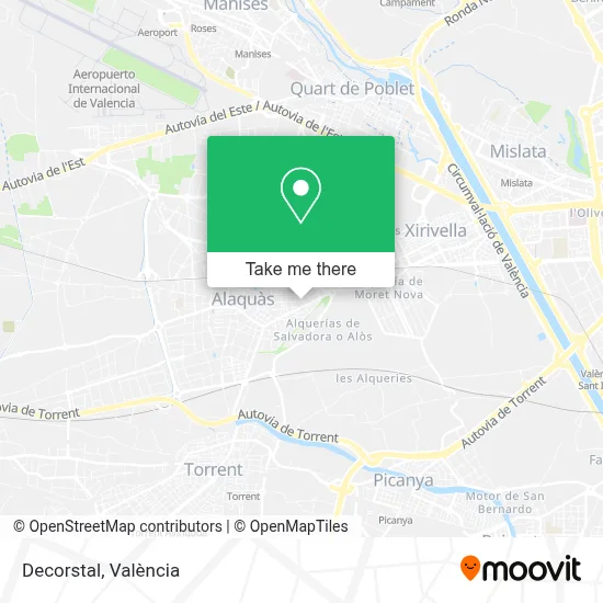 Decorstal map