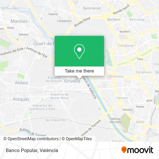Banco Popular map