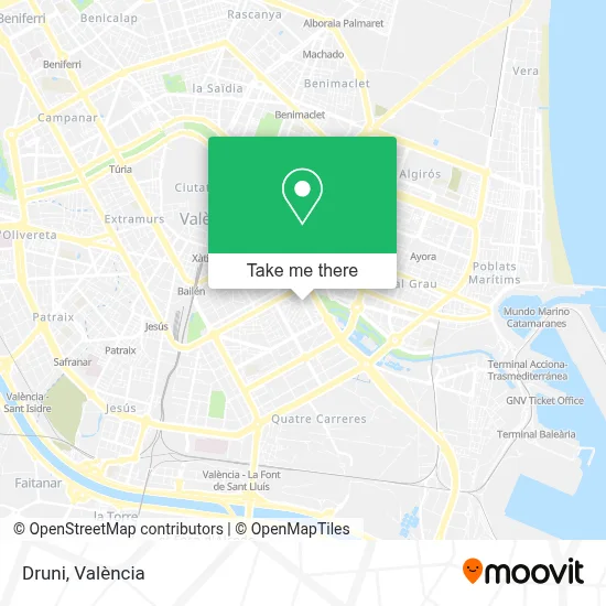 Druni map