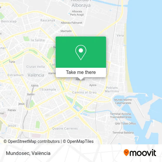 Mundosec map