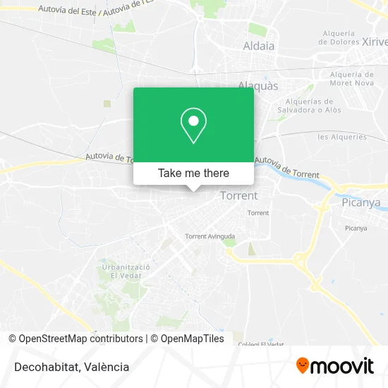 Decohabitat map