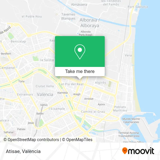 Atisae map