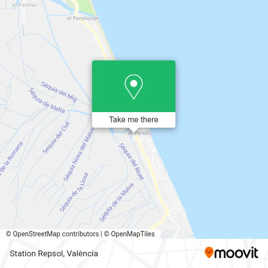 Station Repsol map