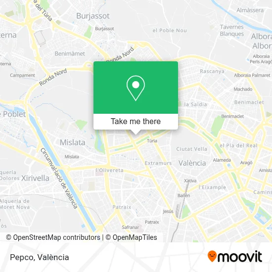 Pepco map