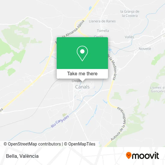 Bella map