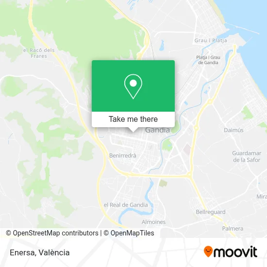 Enersa map