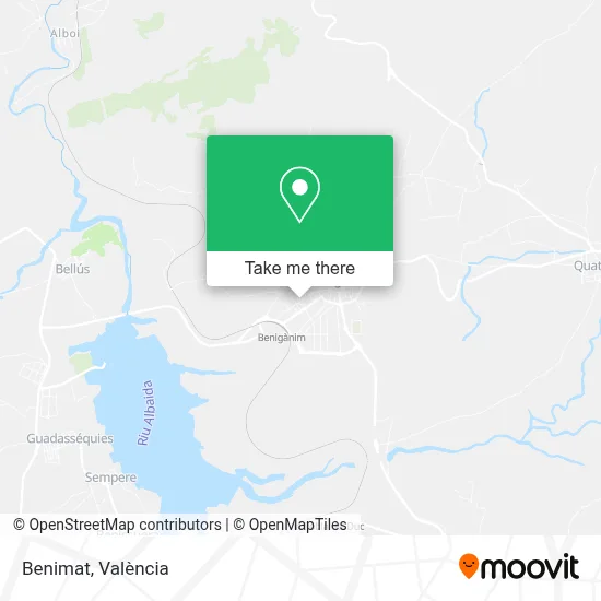 Benimat map