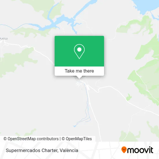 Supermercados Charter map