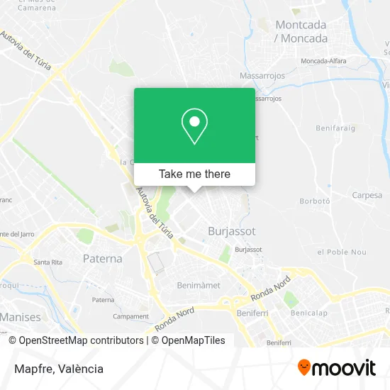 Mapfre map