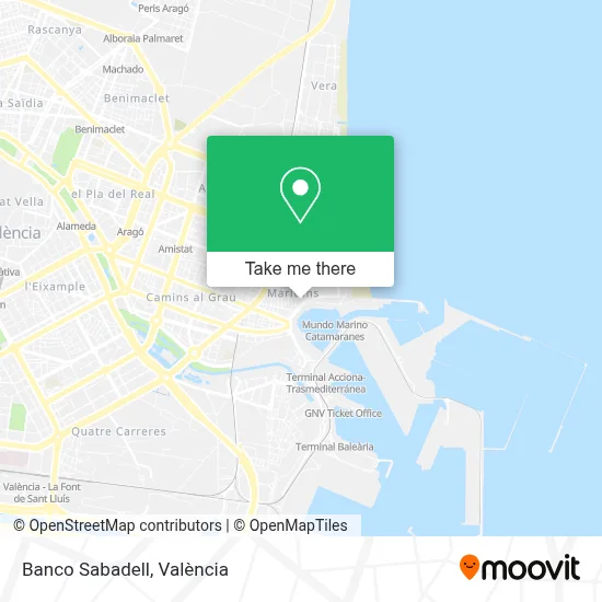 Banco Sabadell map