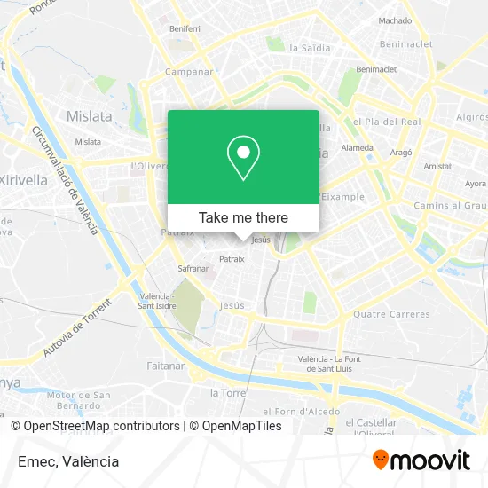 Emec map