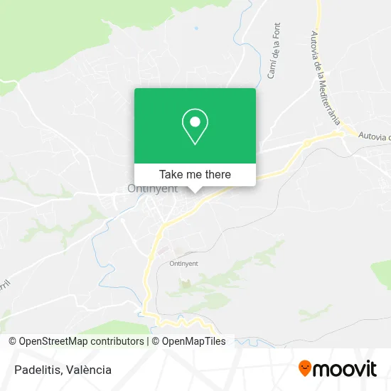 Padelitis map