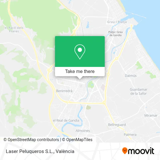 Laser Peluqueros S.L. map