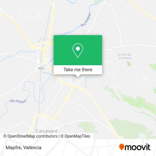 Mapfre map