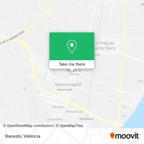 Banesto map