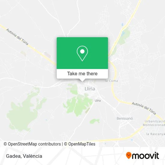 Gadea map