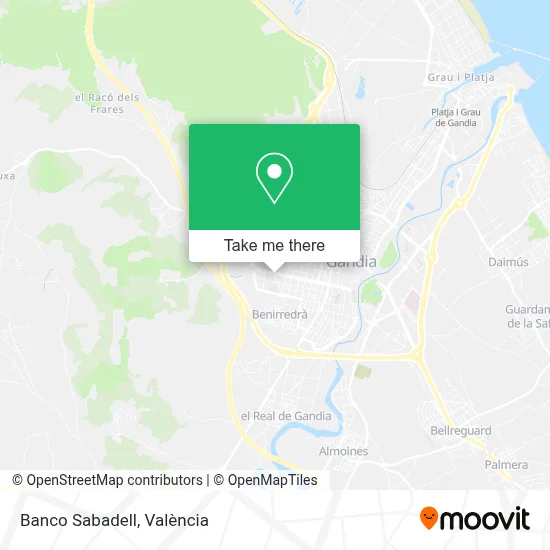 Banco Sabadell map