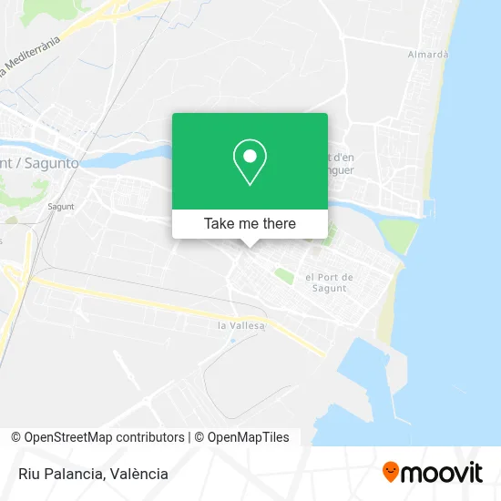 Riu Palancia map