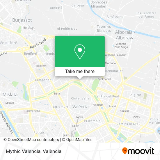 Mythic Valencia map