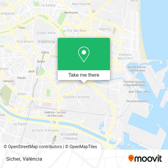 Sicher map