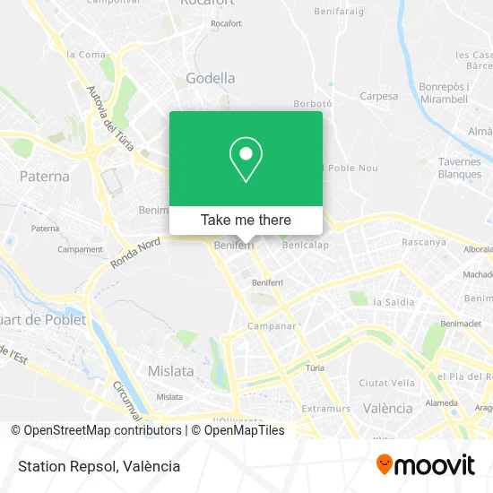 Station Repsol map