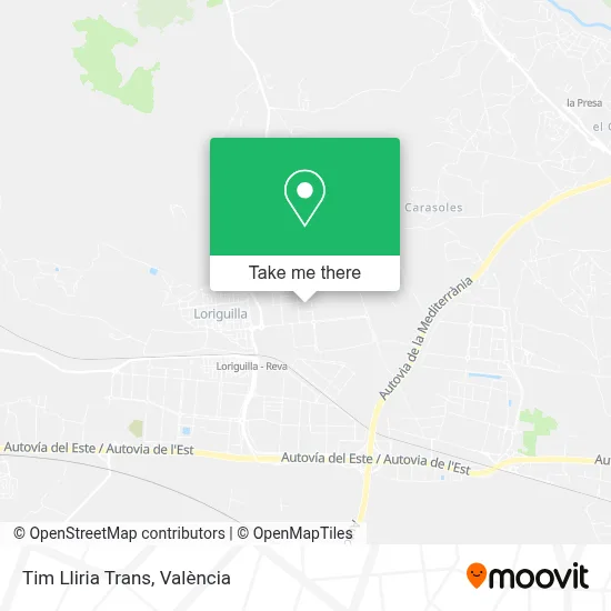 Tim Lliria Trans map